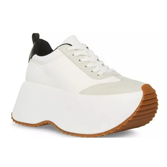 Steve Madden Girl Women's Platform Chunky Jogger Sneakers 6.5M Spice Girls 90s* - Picture 1 of 16